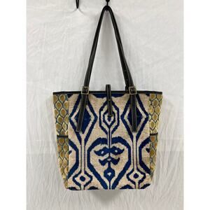 Zen Garage Ikat Tote Bag